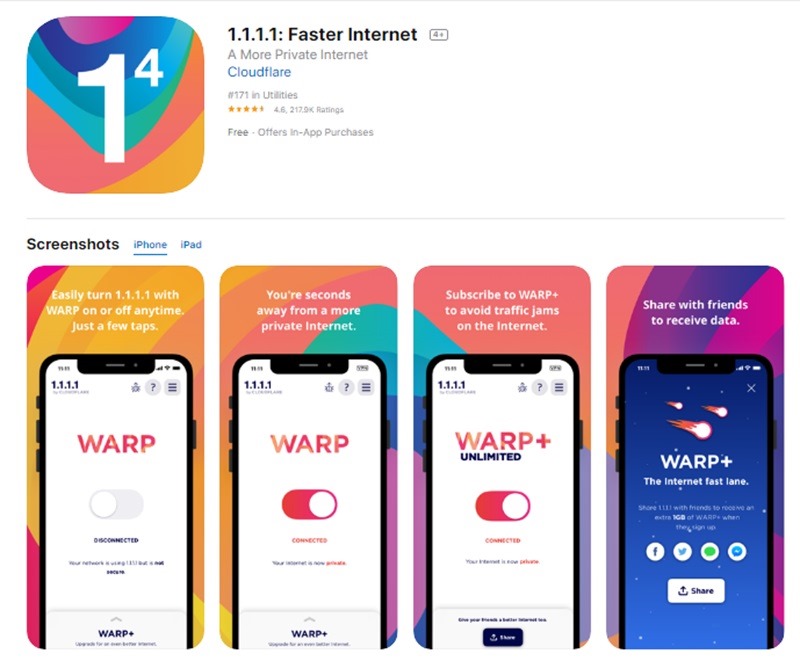 Cách cài 1.1.1.1 vào Hitclub trên điện thoại đó là bạn cần truy cập app store hoặc CH Play để tải xuống