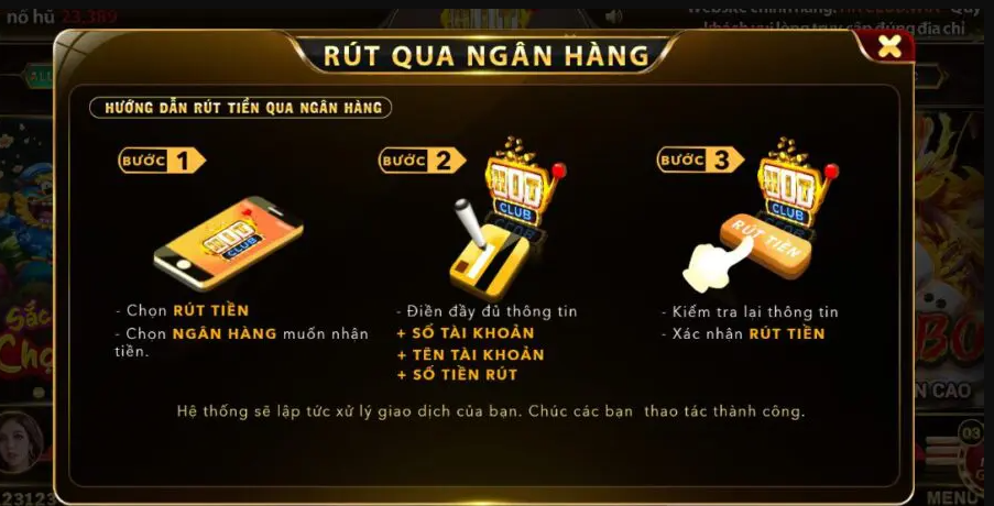 Người chơi khen ngợi Hit Club về tốc độ xử lý nạp rút tiền nhanh chóng