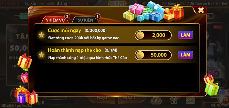 Khuyến mãi hot hit nhất tại Hitclub