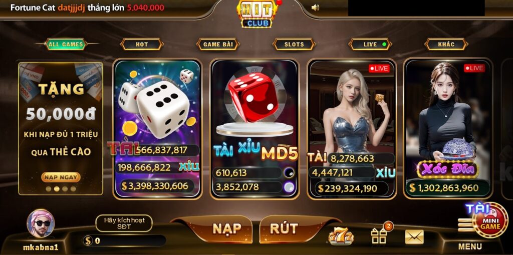 Tổng quan về trò chơi tâm điểm Tài Xỉu Md5 Hitclub